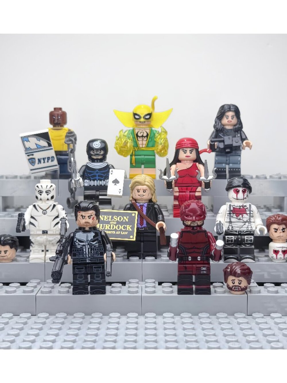 The Defenders & Punisher Custom Minifigures Lot of 10